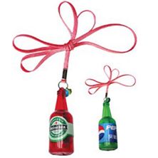 Beer bottle shape pen clip